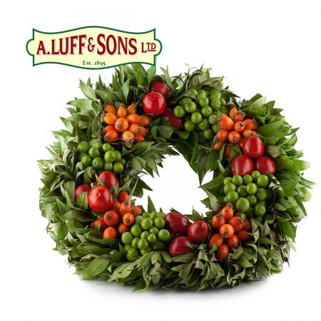 Fruit and Foliage Wreath - image 2